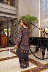 Khaddi Black (Stitched 2 Pcs)