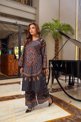 Khaddi Black (Stitched 2 Pcs)