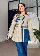 Eshal (Stitched 2 Pcs)
