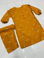 Floral Delight (Stitched 2 Pcs)