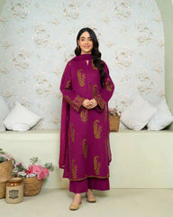 Amber (Stitched 3 Pcs)