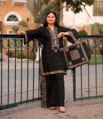 Tote Easy Breezy + Bag - (Stitched 3 Pcs)